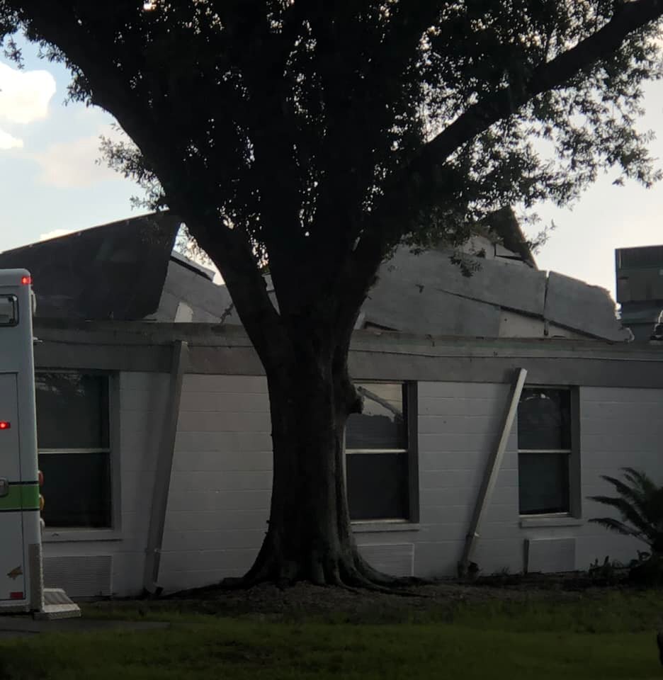 CLEWISTON -- Clewiston Nursing and Rehabilitation Center suffered a roof collapse on May 24, 2023 according to the Clewiston Police Department. [Photo courtesy CPD]